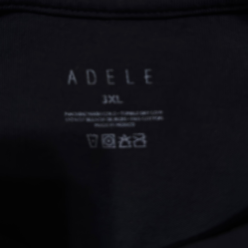 Weekends With Adele Black Graphic Short Sleeve Tee - image 2